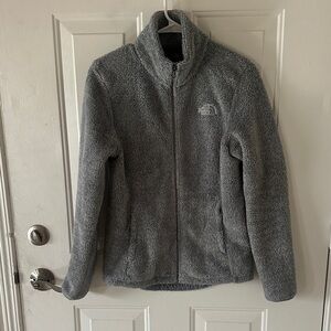 The North Face Women's Cozy Gray Teddy Jacket
